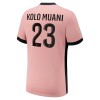 Maillot de Supporter Paris Saint-Germain Kolo Muani 23 Troisième 2024-25 Pour Homme